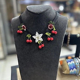 Kirazlı Otantik Kolye