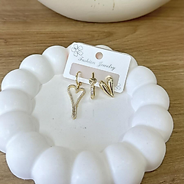 Üçlü Tasarım Küpe