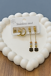 stainless stell (paslanmaz çelik) Küpe