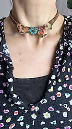 Otantik Boyun El Yapımı Kolye