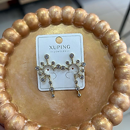 Tasarım Taşlı Küpe