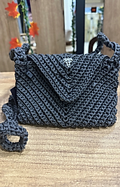 Füme Telefon Çantası