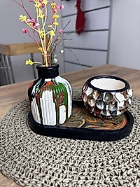 Tasarım Üçlü Minimal Dekor Seti