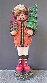 El Yapımı 60 cm Yılbaşı Heykeli