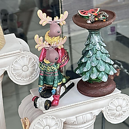 Kızaklı Geyik Dekor